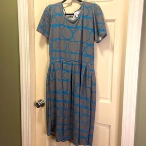 2X LuLaRoe Amelia dress with pockets